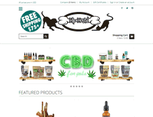Tablet Screenshot of hiphoundshop.com